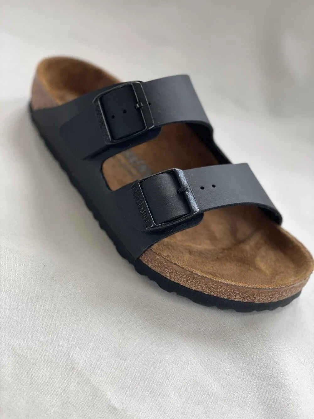 Birkenstock Arizona BS Regular Women 8 Men 6 Black Leather Sandal 0051791 Unisex - Picture 2 of 11